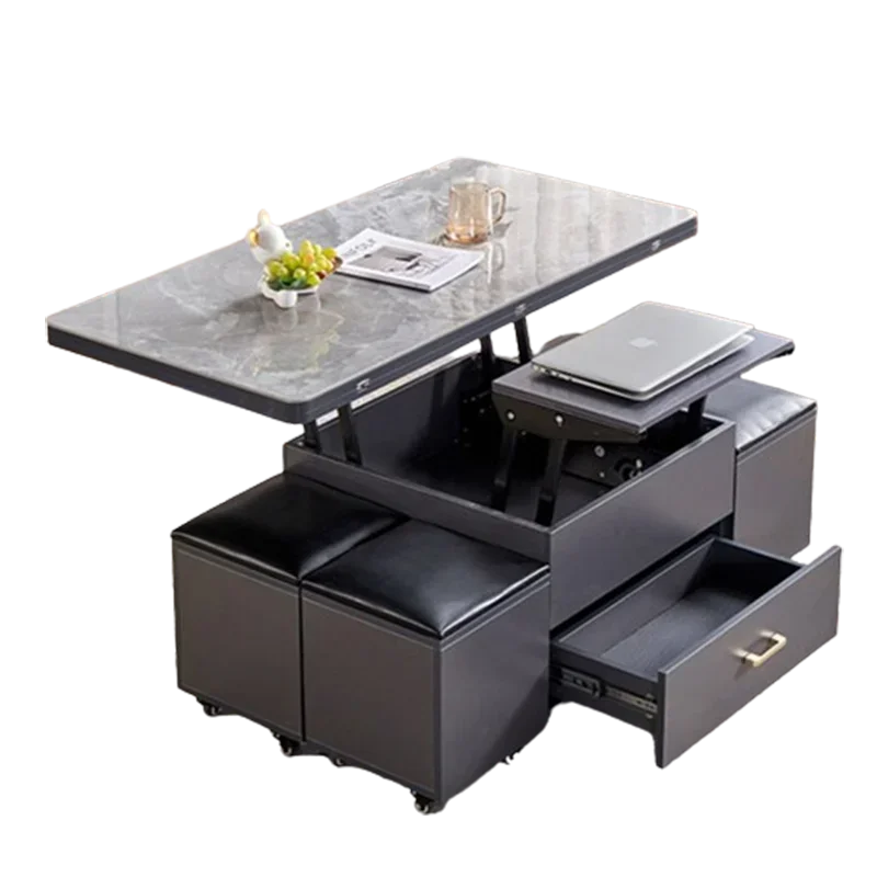 Luxury Modern Marble Top Coffee Table/Work Station