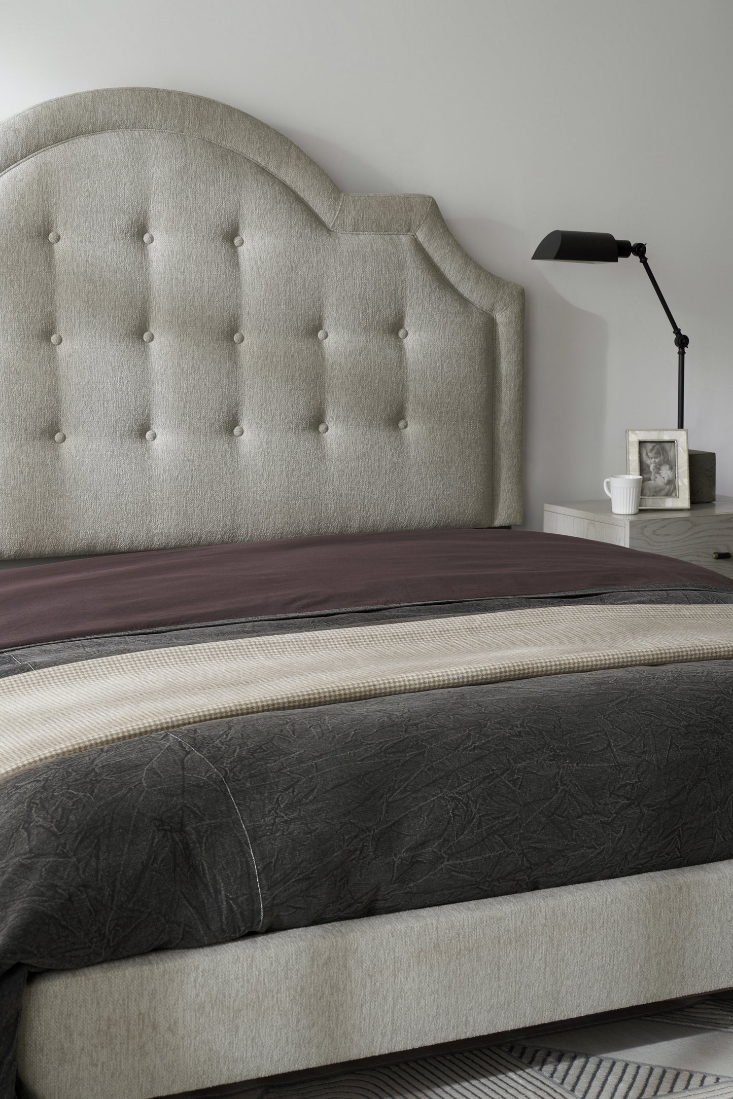 Olori Upholstered Bed + Free White Glove Service