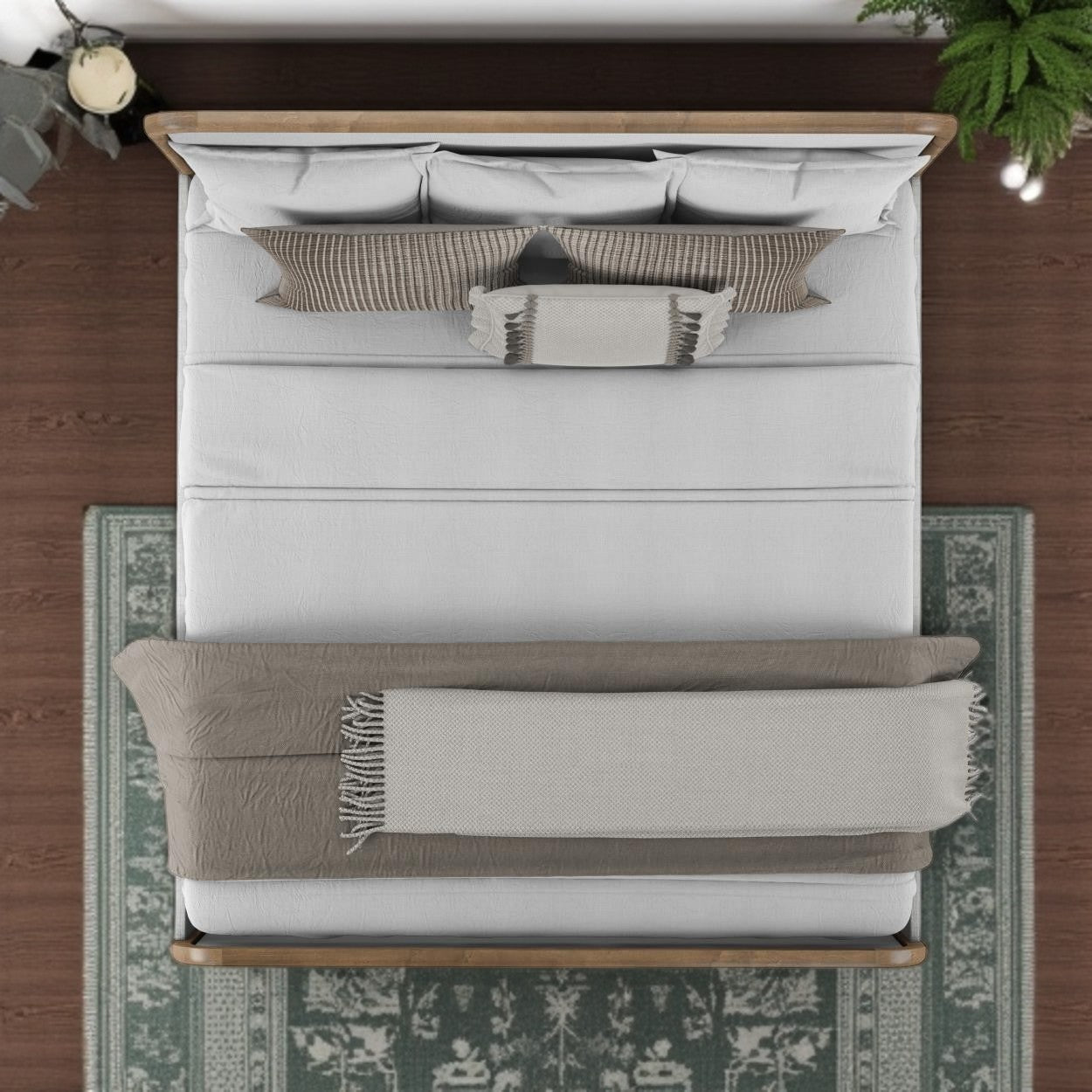 Malkia Upholstered Bed + Free White Glove Service
