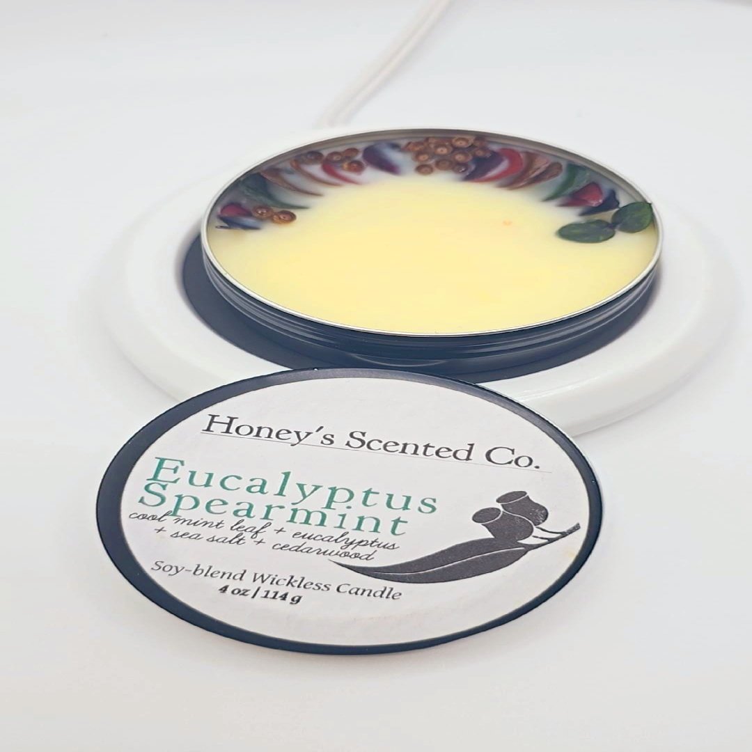 Wickless Candles (2 candles +Free Warmer)