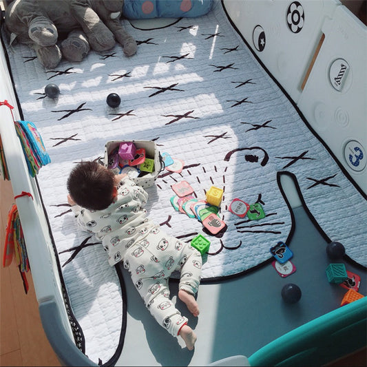 Toys Baby Play Mat Kids Carpet White Tiger Plush Rugs For Liveing Room Decoration Floor Mats Developing Mat For Children
