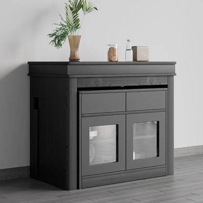 Modern Extendable Dining Table With Storage