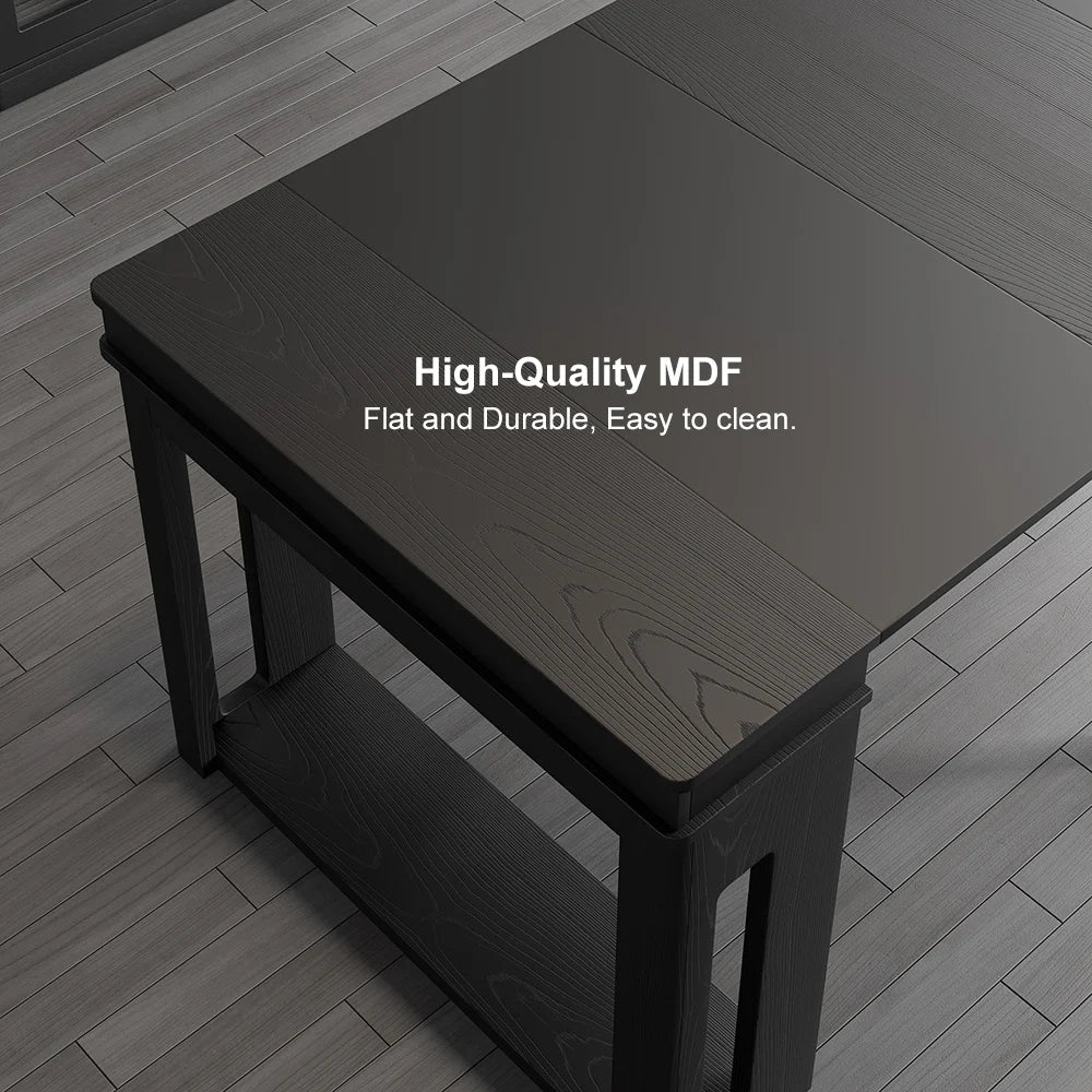 Modern Extendable Dining Table With Storage