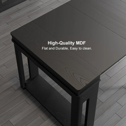 Modern Extendable Dining Table With Storage