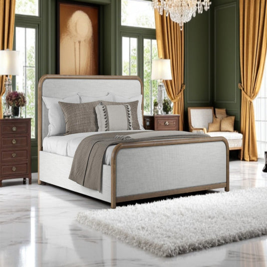 Malkia Upholstered Bed + Free White Glove Service