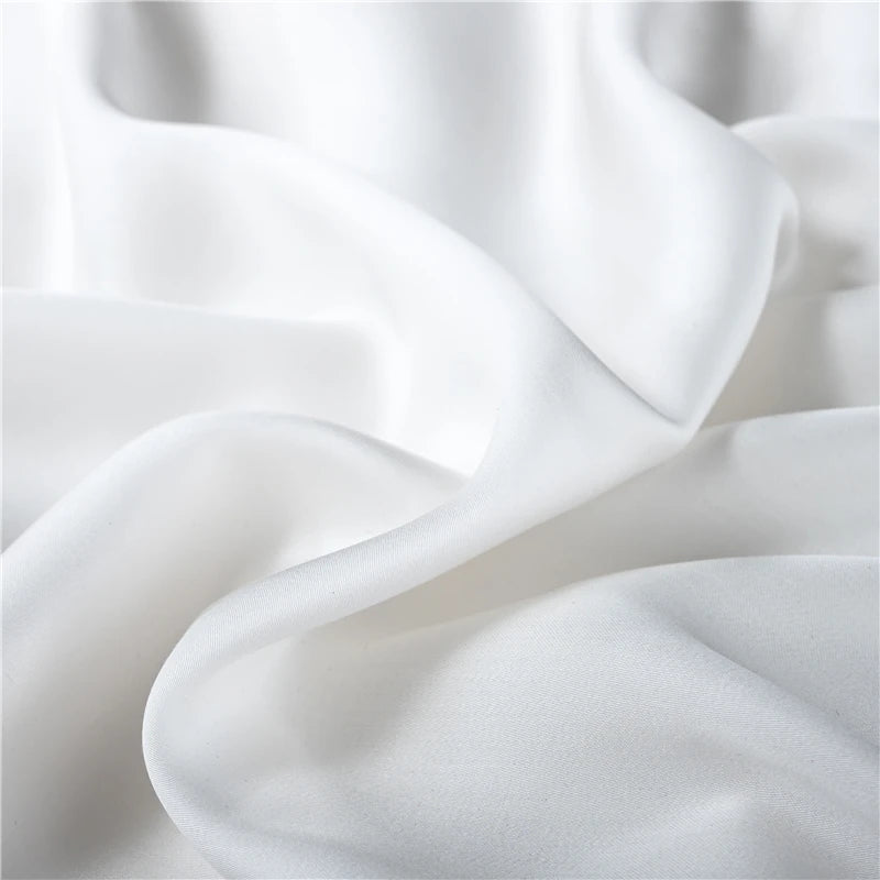 Mulberry Silk Fitted Bed Sheet Set
