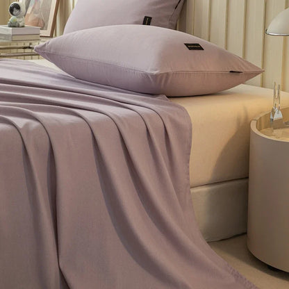 Microfiber Flat Bedsheet and Pillow Cases (3pcs)
