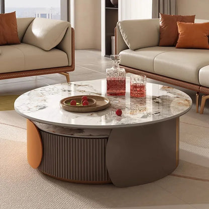 Modern Sofa Italian Extendable Luxury Base CoffeeTable