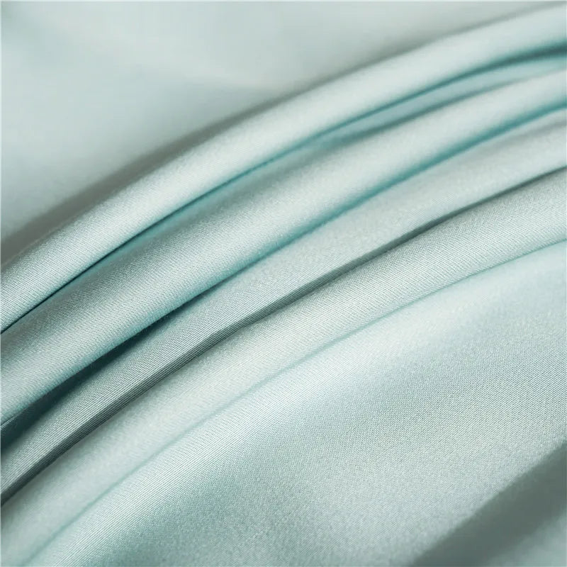 Mulberry Silk Fitted Bed Sheet Set