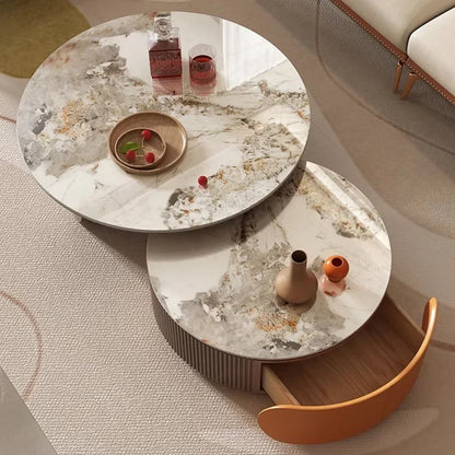 Modern Sofa Italian Extendable Luxury Base CoffeeTable