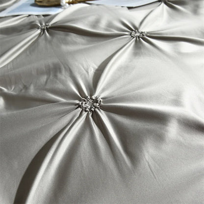 Pinch Pleated Luxury Bedding Sets