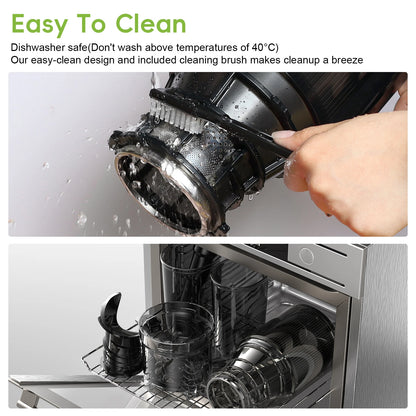 Cold Press Juicer, with 5 inch Feed Chute