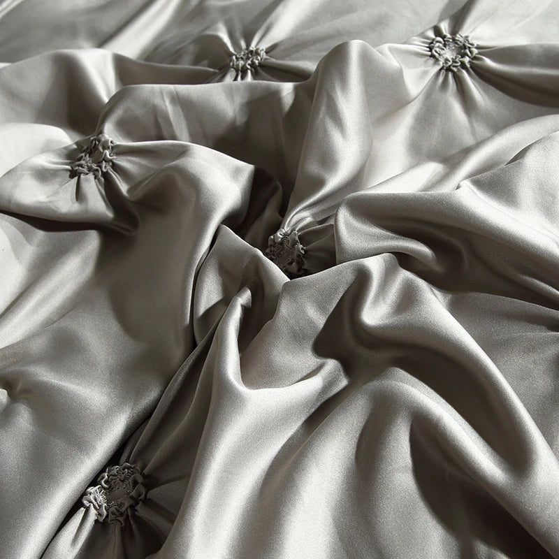 Pinch Pleated Luxury Bedding Sets
