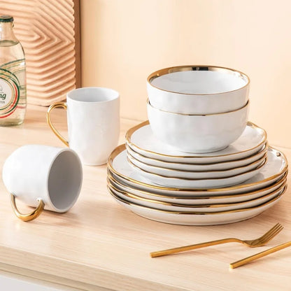 Handmade Stoneware Dinnerware Sets (16pc)