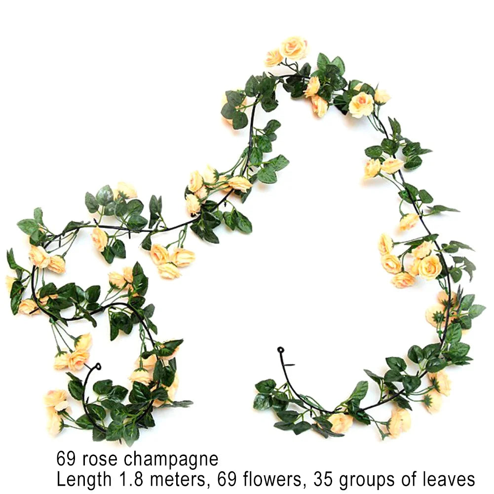 New Merry Christmas Garland for Front Door Window Wall Hanging Ornaments Candy Bow 2023 New Year Home Decorations