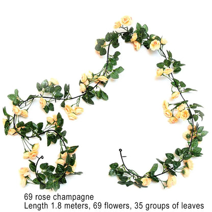 New Merry Christmas Garland for Front Door Window Wall Hanging Ornaments Candy Bow 2023 New Year Home Decorations