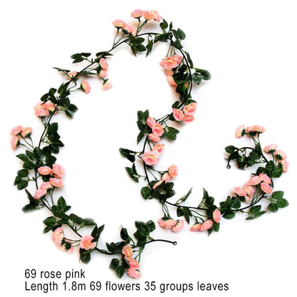 New Merry Christmas Garland for Front Door Window Wall Hanging Ornaments Candy Bow 2023 New Year Home Decorations