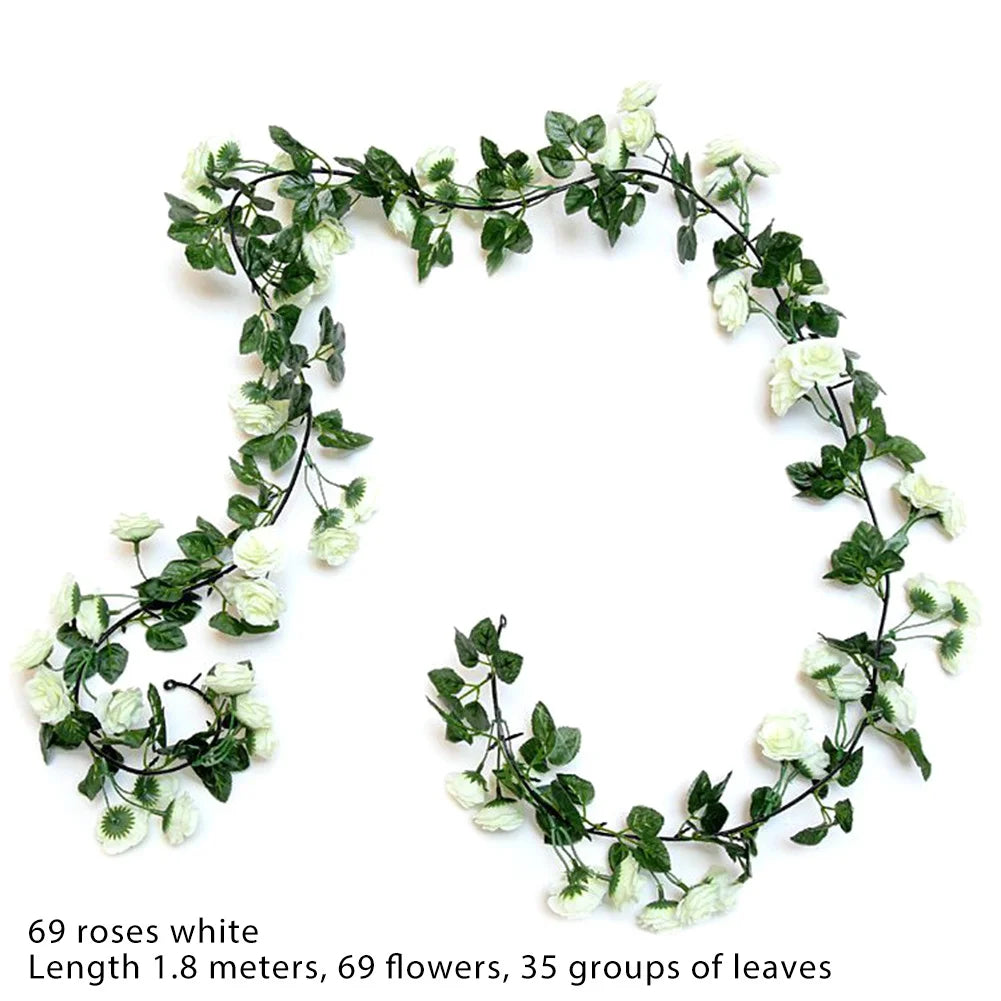 New Merry Christmas Garland for Front Door Window Wall Hanging Ornaments Candy Bow 2023 New Year Home Decorations