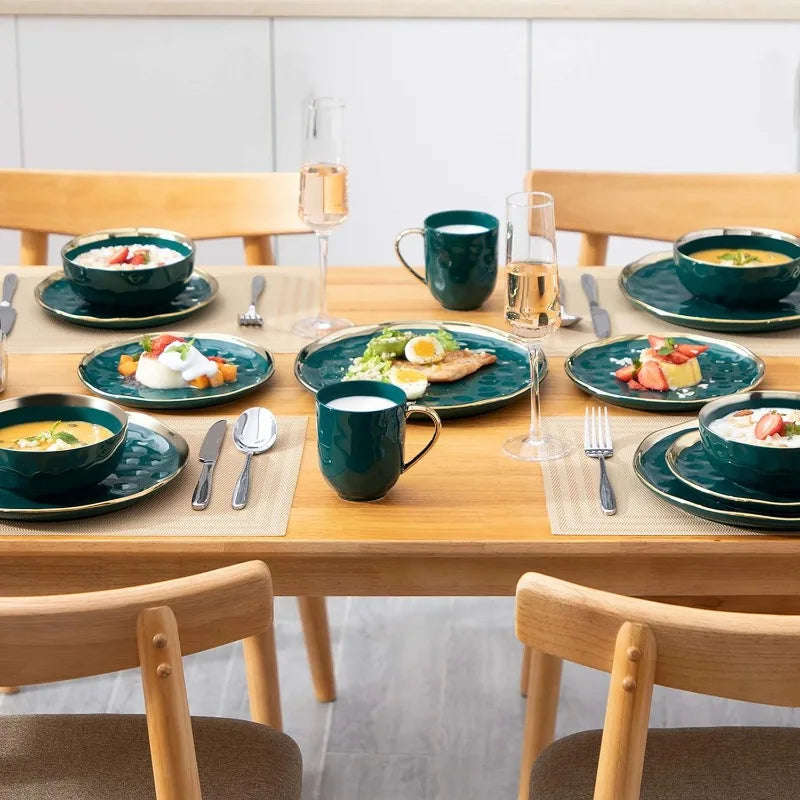 Handmade Stoneware Dinnerware Sets (16pc)
