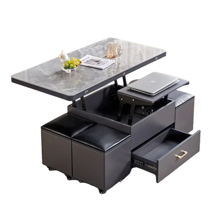 Luxury Modern Marble Top Coffee Table/Work Station