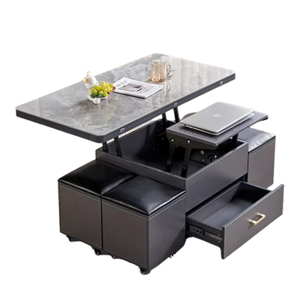 Luxury Modern Marble Top Coffee Table/Work Station