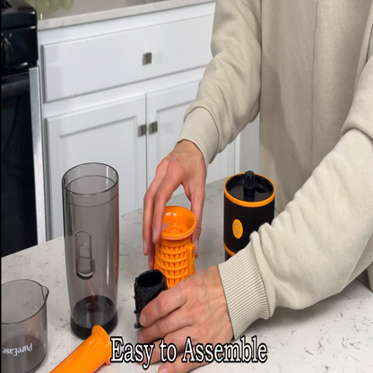 Rechargeable Compact Portable Masticating Juice Separator