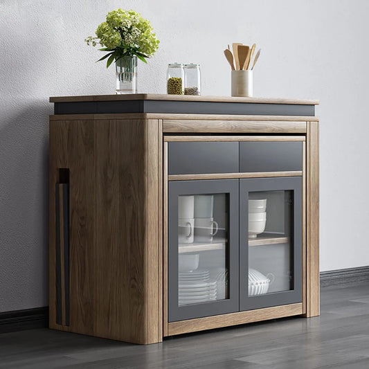 Modern Extendable Dining Table With Storage