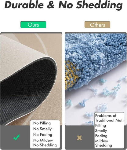 Bathroom Carpet Diatom Mud Upholstery Absorbent Quick Dry